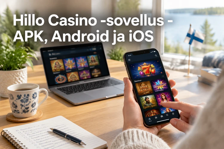 Hillo Casino -sovellus - APK, Android ja iOS