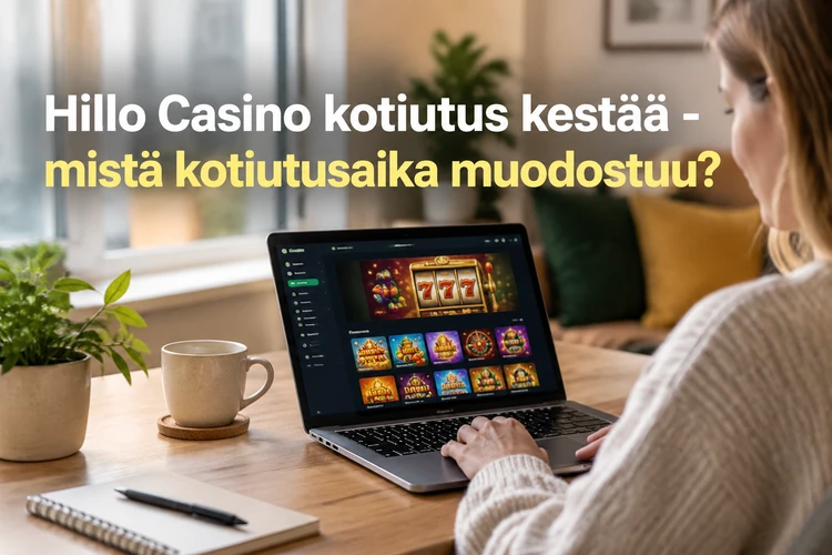 Hillo Casino kotiutus kestää - mistä kotiutusaika muodostuu?